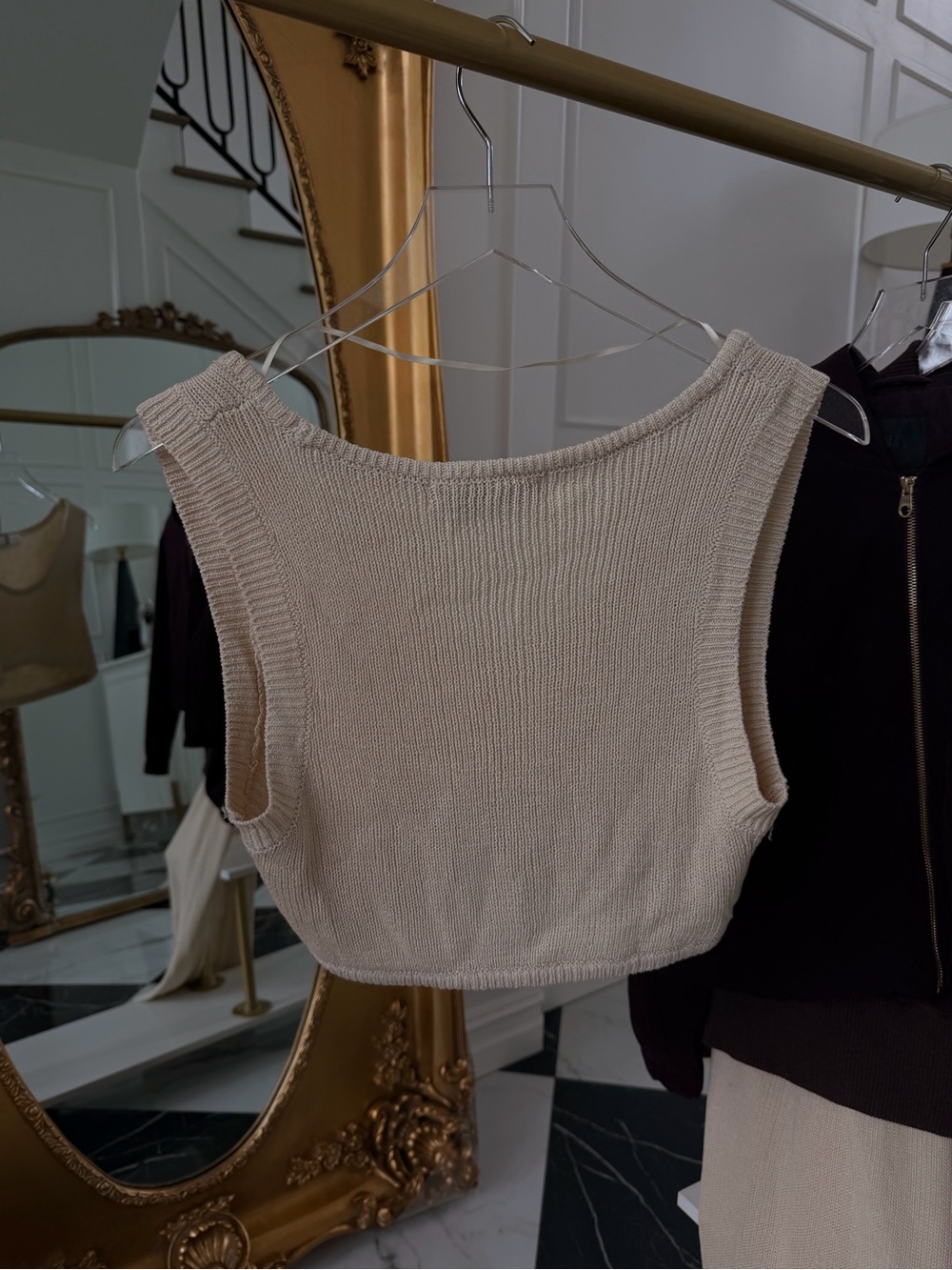 Cozy Cream Knit Cardigan & Wide-Leg Set - FREE PEOPLE - Picture 8 of 12